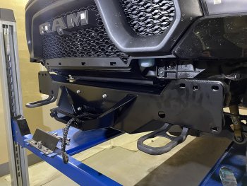 17 099 р. Площадка под лебёдку РИФ (в штатный бампер)  Haval H5 (2020-2023) рестайлинг  с доставкой в г. Майкоп. Увеличить фотографию 6