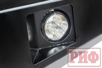 60 999 р. Бампер передний силовой РИФ Toyota Land Cruiser 78 (1990-1996) (С дополнительными фарами, без защитной дуги, под штатную лебедку)  с доставкой в г. Майкоп. Увеличить фотографию 4