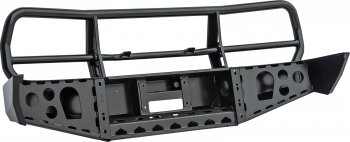 55 699 р. Бампер силовой передний РИФ Toyota Land Cruiser 80 (1989-1997) (с защитной дугой, без доп. фар)  с доставкой в г. Майкоп. Увеличить фотографию 2