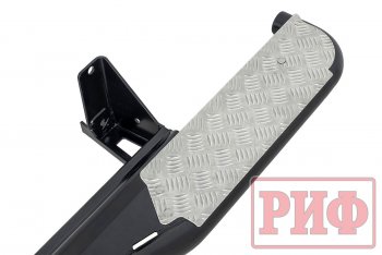 46 869 р. Защита порогов с подножкой РИФ Toyota Hilux N80, N90, N100, N110 1-ый рестайлинг (1991-1994)  с доставкой в г. Майкоп. Увеличить фотографию 3