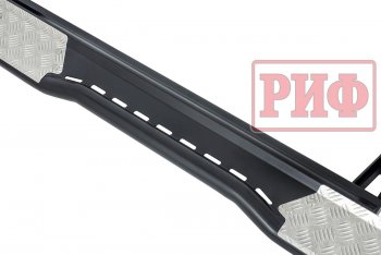 46 869 р. Защита порогов с подножкой РИФ Toyota Hilux N80, N90, N100, N110 1-ый рестайлинг (1991-1994)  с доставкой в г. Майкоп. Увеличить фотографию 14