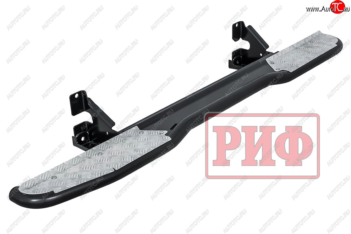 46 999 р. Защита порогов с подножкой РИФ Toyota Land Cruiser Prado J120 (2002-2009)  с доставкой в г. Майкоп