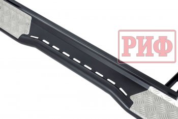 46 999 р. Защита порогов с подножкой РИФ Toyota Land Cruiser Prado J120 (2002-2009)  с доставкой в г. Майкоп. Увеличить фотографию 4