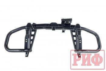 89 079 р. Бампер силовой задний РИФ Toyota Land Cruiser Prado J150 дорестайлинг (2009-2013) (С квадратом под фаркоп, калиткой и подсветкой номера)  с доставкой в г. Майкоп. Увеличить фотографию 5
