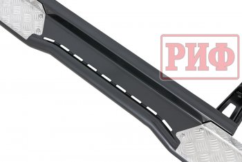 55 029 р. Защита порогов с подножкой РИФ Toyota Land Cruiser Prado J150 1-ый рестайлинг (2013-2017)  с доставкой в г. Майкоп. Увеличить фотографию 3