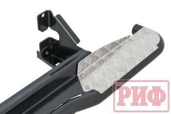 55 029 р. Защита порогов с подножкой РИФ Toyota Land Cruiser Prado J150 1-ый рестайлинг (2013-2017)  с доставкой в г. Майкоп. Увеличить фотографию 4