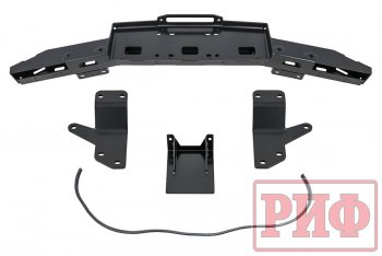 49 919 р. Площадка под лебёдку в штатный бампер РИФ  Toyota Land Cruiser  J300 (2021-2025) дорестайлинг  с доставкой в г. Майкоп. Увеличить фотографию 2