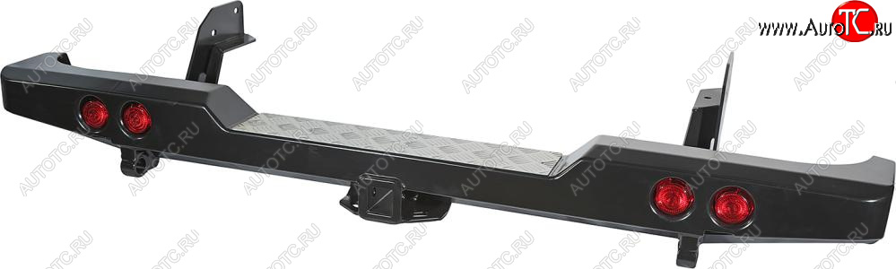 42 409 р. Бампер РИФ силовой задний Mazda B2500,BT50 Ford Ranger T5 (2006-2010) с квадратом под фаркоп и фонарями лифт 50 мм РИФ rifbt5-20150-50  с доставкой в г. Майкоп
