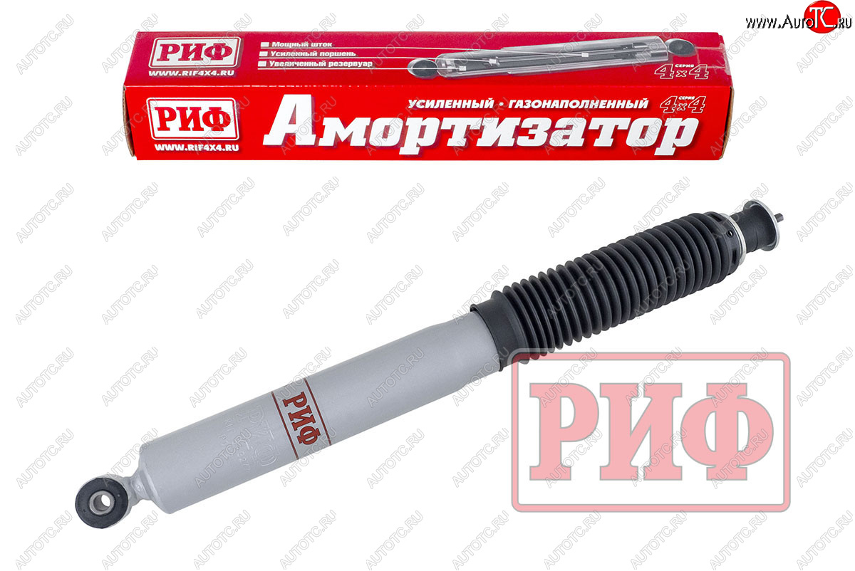 5 919 р. Амортизатор передний (усиленный, лифт +50, LH=RH, газовый) РИФ Уаз Патриот 23632 2-ой рестайлинг пикап (2016-2025)  с доставкой в г. Майкоп
