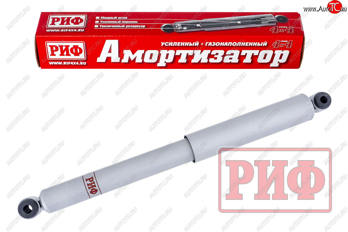 5 879 р. Амортизатор передний (усиленный, лифт +30, LH=RH, газовый) РИФ ГАЗ Соболь 2217 автобус дорестайлинг  (1998-2002)  с доставкой в г. Майкоп