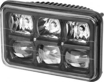 Встраиваемая универсальная светодиодная фара (167х107х81 мм 60W) РИФ Nissan Qashqai 2 J11 дорестайлинг (2013-2019)
