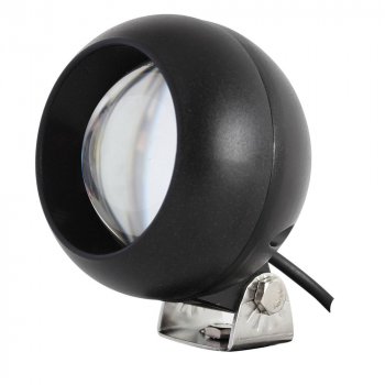 5 699 р. Светодиодная фара водительского света РИФ 106 мм 25W LED РИФ sm-613f  с доставкой в г. Майкоп. Увеличить фотографию 2