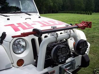 14 749 р. Крепление на трубу кенгурятника для домкрата Hi-Lift 25-50 мм Hi-Lift tm-700  с доставкой в г. Майкоп. Увеличить фотографию 1