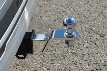 7 799 р. Кронштейн 50х50 PT GROUP для фаркопа универсальный (НПС) в сборе Mitsubishi eK Custom B11W дорестайлинг (2013-2015)  с доставкой в г. Майкоп. Увеличить фотографию 2