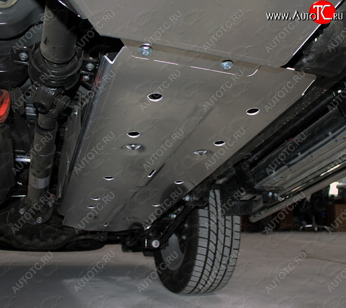 9 099 р. Защита бака (V-2.0 TD, V-2.0 бензин, алюминий) TCC Haval H9 1-ый рестайлинг (2017-2019)  с доставкой в г. Майкоп