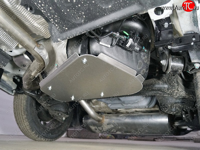 4 549 р. Защита бака (алюминий) TCC Geely Coolray SX11 дорестайлинг (2018-2023)  с доставкой в г. Майкоп