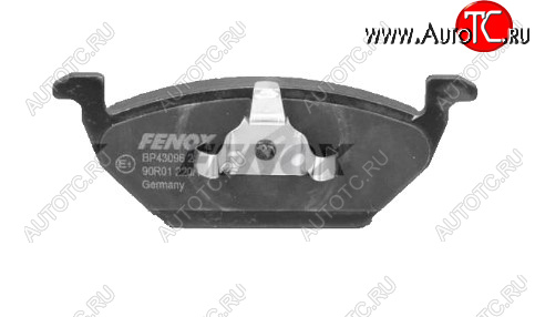 2 359 р. Комплект передних тормозных колодок FENOX Skoda Fabia Mk2 универсал рестайлинг (2010-2014)  с доставкой в г. Майкоп