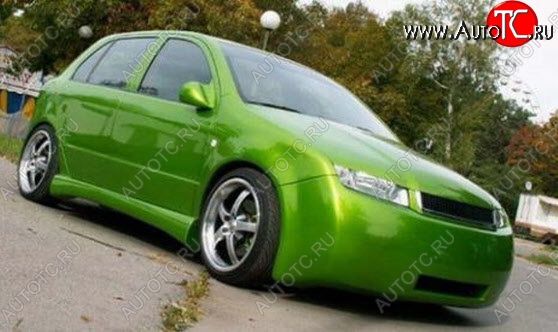 25 699 р. Передний бампер F1 Skoda Fabia Mk1 седан рестайлинг (2004-2008)  с доставкой в г. Майкоп