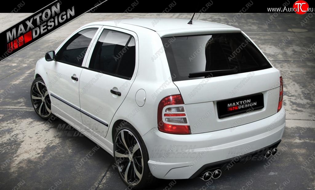 28 999 р. Задний бампер Maxton Skoda Fabia Mk1 седан рестайлинг (2004-2008)  с доставкой в г. Майкоп