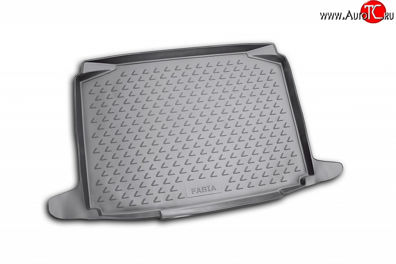 1 599 р. Коврик в багажник Element (полиуретан) (хетчбек) Skoda Fabia Mk2 хэтчбэк дорестайлинг (2007-2010)  с доставкой в г. Майкоп