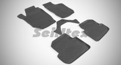 Износостойкие коврики в салон с высоким бортом SeiNtex Premium 4 шт. (резина) Skoda Fabia  Mk2 (2007-2010) универсал дорестайлинг, хэтчбэк дорестайлинг