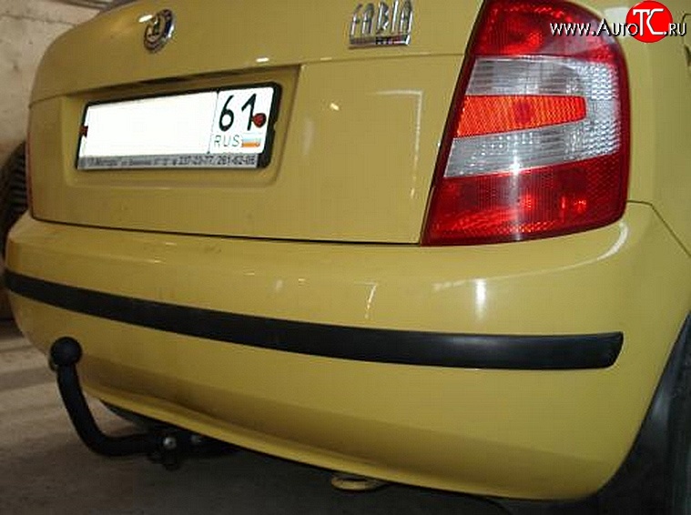9 549 р. Фаркоп (хетчбек) NovLine Skoda Fabia Mk2 хэтчбэк дорестайлинг (2007-2010)  с доставкой в г. Майкоп