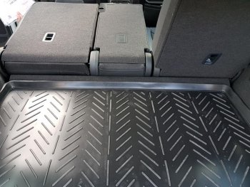 Коврик в багажник Aileron (докатка, фальшпол) Skoda Karoq  NU7 (2017-2021) дорестайлинг
