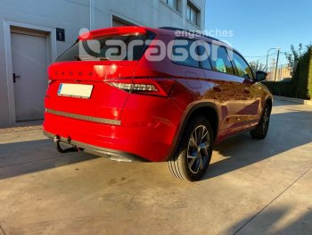 22 699 р. Фаркоп Aragon.(шар V) Skoda Kodiaq NU7 дорестайлинг (2017-2021)  с доставкой в г. Майкоп. Увеличить фотографию 7