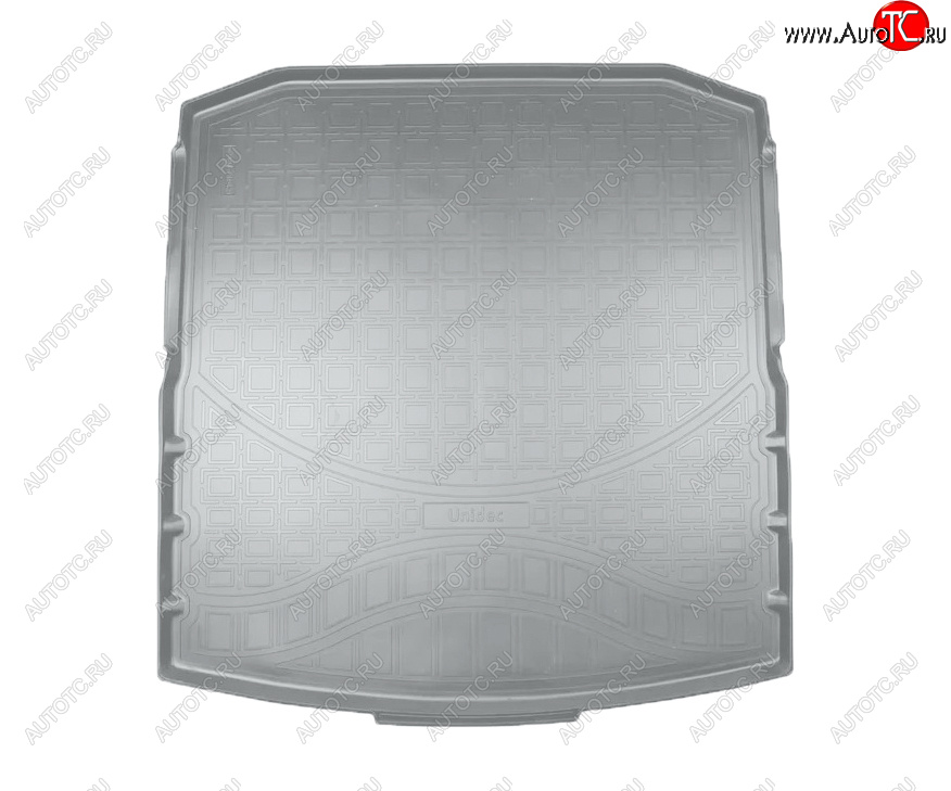 2 389 р. Коврик багажника Norplast Unidec  Skoda Octavia  A8 (2019-2022) универсал (Цвет: серый)  с доставкой в г. Майкоп
