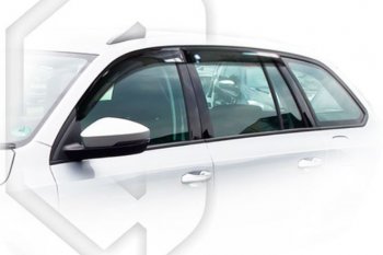 Дефлектора окон CA-Plastic Skoda Octavia  A7 (2012-2017) дорестайлинг универсал