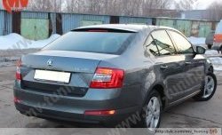 4 649 р. Козырёк на заднее стекло RS Skoda Octavia A7 дорестайлинг лифтбэк (2012-2017) (Неокрашенный)  с доставкой в г. Майкоп. Увеличить фотографию 5