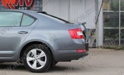 5 849 р. Спойлер RS Skoda Octavia A7 дорестайлинг лифтбэк (2012-2017) (Неокрашенный)  с доставкой в г. Майкоп. Увеличить фотографию 6
