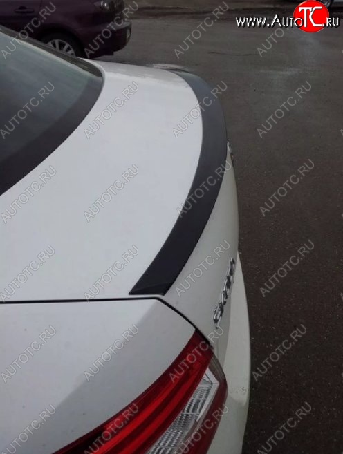 4 799 р. Лип спойлер Tuning-Sport Skoda Octavia A7 дорестайлинг лифтбэк (2012-2017) (Неокрашенный)  с доставкой в г. Майкоп