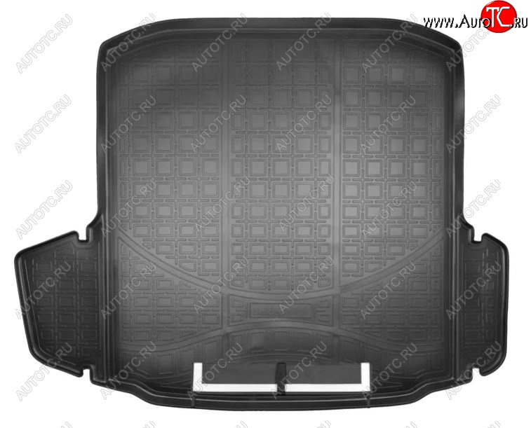 3 279 р. Коврик в багажник Norplast  Skoda Octavia  A7 (2012-2017) дорестайлинг лифтбэк (Черный с фартуком)  с доставкой в г. Майкоп