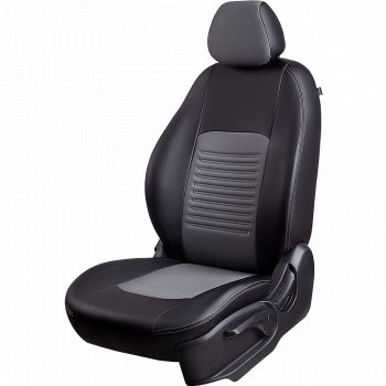Чехлы для сидений (экокожа, РЗСиС, 2 П) Lord Autofashion Турин Skoda Octavia Tour A4 1U5 универсал дорестайлинг (1996-2000)