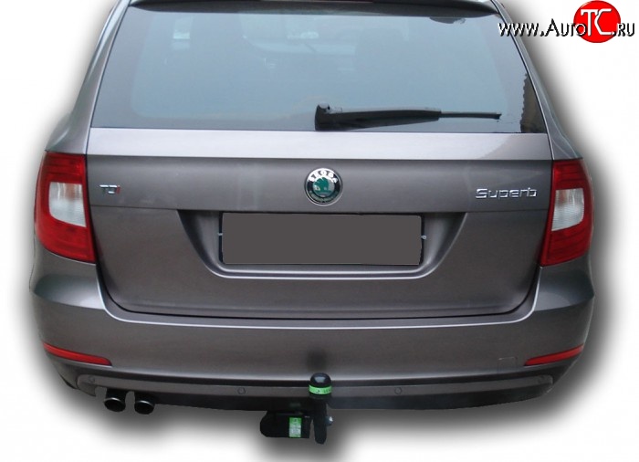 19 999 р. Фаркоп (универсал, хетчбек) Лидер Плюс Skoda Superb B6 (3T) лифтбэк дорестайлинг (2008-2013) (Без электропакета)  с доставкой в г. Майкоп