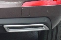 1 799 р. Имитация насадок глушителя на задний бампер Sport Skoda Octavia A7 дорестайлинг лифтбэк (2012-2017) (Неокрашенная)  с доставкой в г. Майкоп. Увеличить фотографию 5