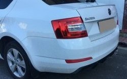 6 199 р. Накладка на задний бампер Rieger Style Skoda Octavia A7 дорестайлинг лифтбэк (2012-2017) (Неокрашенная)  с доставкой в г. Майкоп. Увеличить фотографию 7