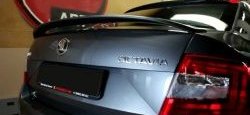 5 849 р. Спойлер RS Skoda Octavia A7 дорестайлинг лифтбэк (2012-2017) (Неокрашенный)  с доставкой в г. Майкоп. Увеличить фотографию 3