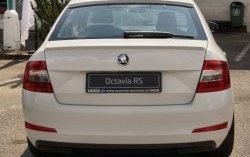 3 499 р. Лип спойлер CT Skoda Octavia A7 дорестайлинг лифтбэк (2012-2017) (Неокрашенный)  с доставкой в г. Майкоп. Увеличить фотографию 2
