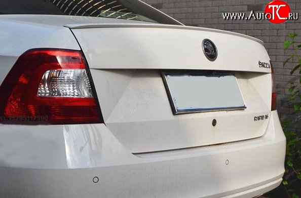 2 179 р. Спойлер M-VRS Skoda Octavia A7 дорестайлинг лифтбэк (2012-2017) (Неокрашенный)  с доставкой в г. Майкоп