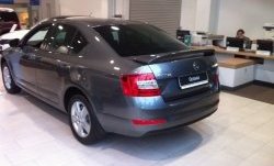 2 649 р. Спойлер LitCompany Skoda Octavia A7 дорестайлинг лифтбэк (2012-2017) (Неокрашенный)  с доставкой в г. Майкоп. Увеличить фотографию 8
