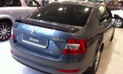 2 649 р. Спойлер LitCompany Skoda Octavia A7 дорестайлинг лифтбэк (2012-2017) (Неокрашенный)  с доставкой в г. Майкоп. Увеличить фотографию 9