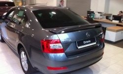 2 649 р. Спойлер LitCompany Skoda Octavia A7 дорестайлинг лифтбэк (2012-2017) (Неокрашенный)  с доставкой в г. Майкоп. Увеличить фотографию 10