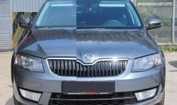1 999 р. Вставки в нижнюю часть бампера в стиле RS Skoda Octavia A7 дорестайлинг универсал (2012-2017) (Неокрашенные)  с доставкой в г. Майкоп. Увеличить фотографию 8