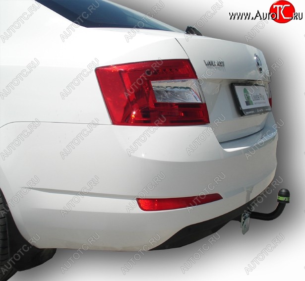 146 999 р. Фаркоп Лидер Плюс. Skoda Octavia A7 дорестайлинг лифтбэк (2012-2017) (Без электропакета)  с доставкой в г. Майкоп