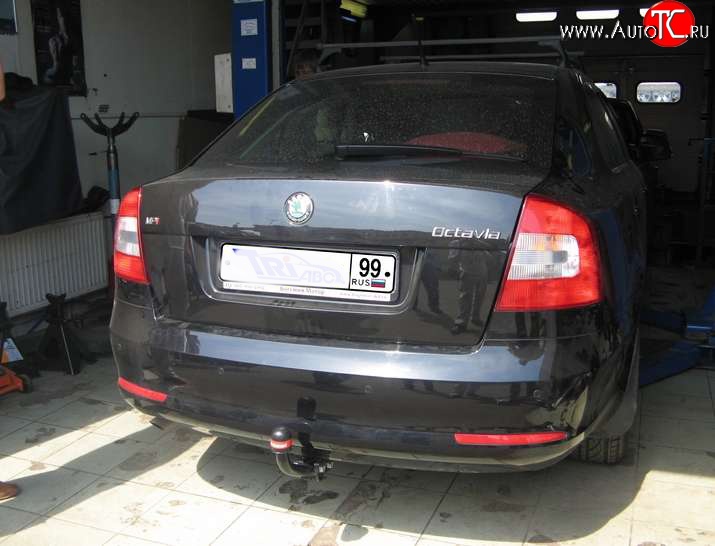 13 949 р. Фаркоп NovLine Skoda Octavia A7 дорестайлинг лифтбэк (2012-2017)  с доставкой в г. Майкоп