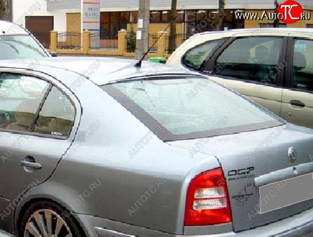 2 899 р. Козырёк на заднее стекло TОUR Skoda Octavia Tour A4 1U2 лифтбэк рестайлинг (2000-2010) (Неокрашенный)  с доставкой в г. Майкоп