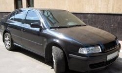 899 р. Реснички на фары CT Skoda Octavia Tour A4 1U2 лифтбэк дорестайлинг (1997-2000) (Неокрашенные)  с доставкой в г. Майкоп. Увеличить фотографию 2