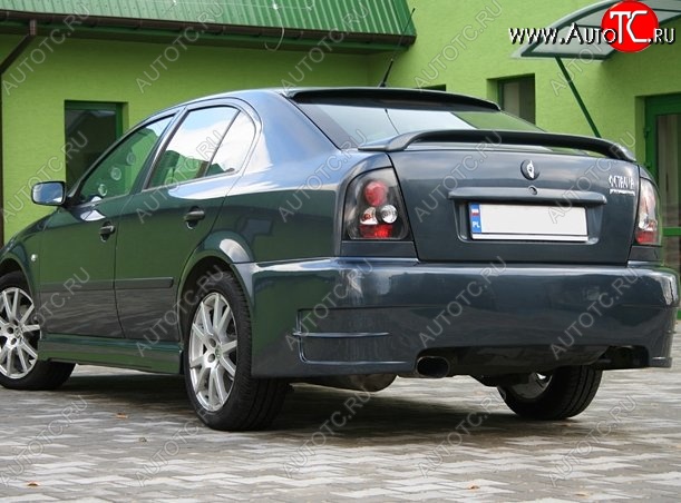 8 199 р. Задний бампер ND Skoda Octavia Tour A4 1U2 лифтбэк рестайлинг (2000-2010) (Неокрашенный)  с доставкой в г. Майкоп